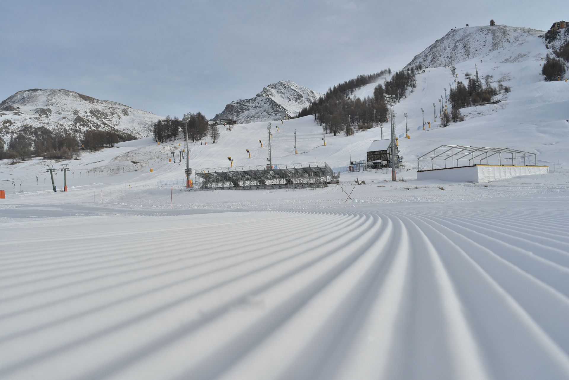 Pista da sci e impianti di risalita